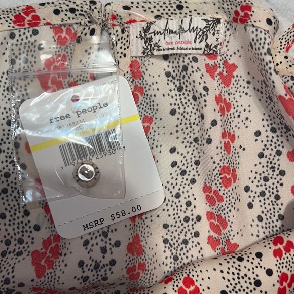 NWT Free People Satin Cami - Picture 4 of 8